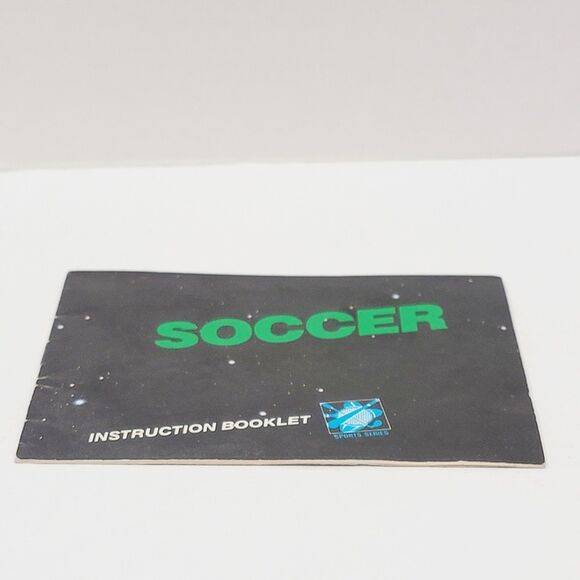 How Do I Tell If My NES Black Box Game Is an Early Print  Soccer Instruction Booklet Manual Nintendo Entertainment System 1985 NES Black